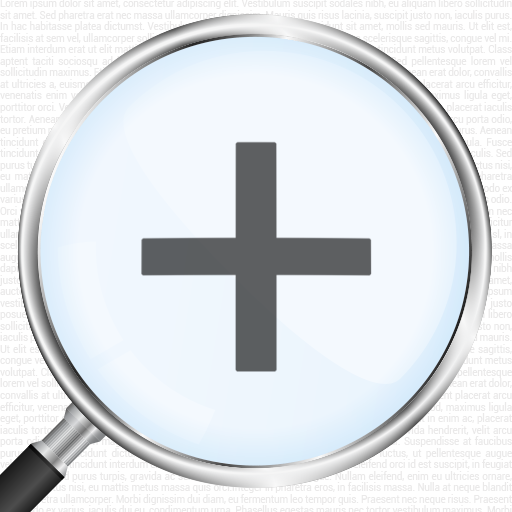 Magnifier app icon